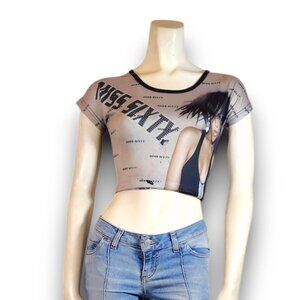 Vintage Y2K Rihanna Baby Tee